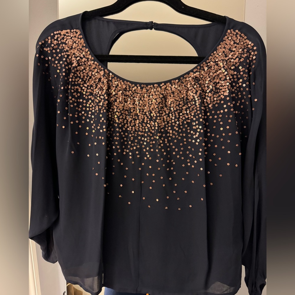 Madison Marcus for Scoop NYC sequin top
